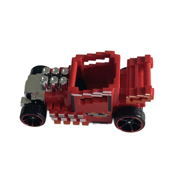 Collectible Hot Wheel HW Ride Pixel Shaker Cars Blue and Red New W/O Box - Picture 7 of 9